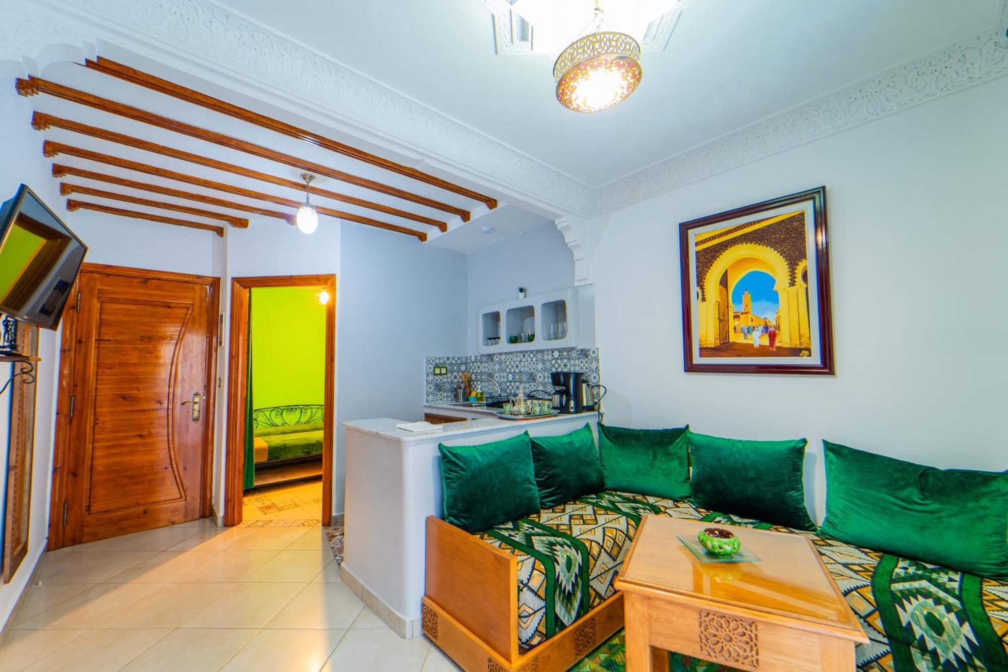 Dar Jinane Apartment เชฟชาอูน ภายนอก รูปภาพ