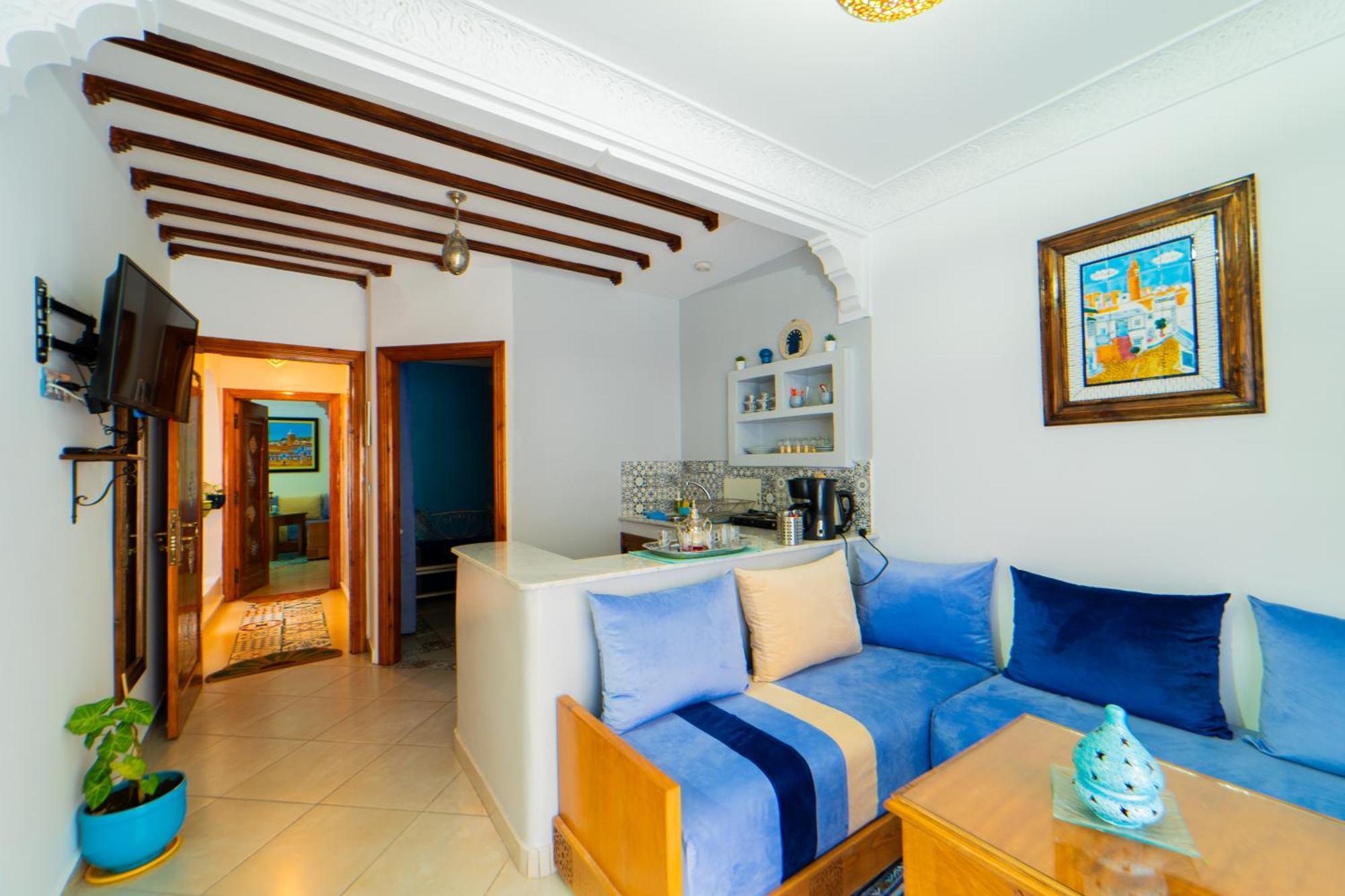 Dar Jinane Apartment เชฟชาอูน ภายนอก รูปภาพ